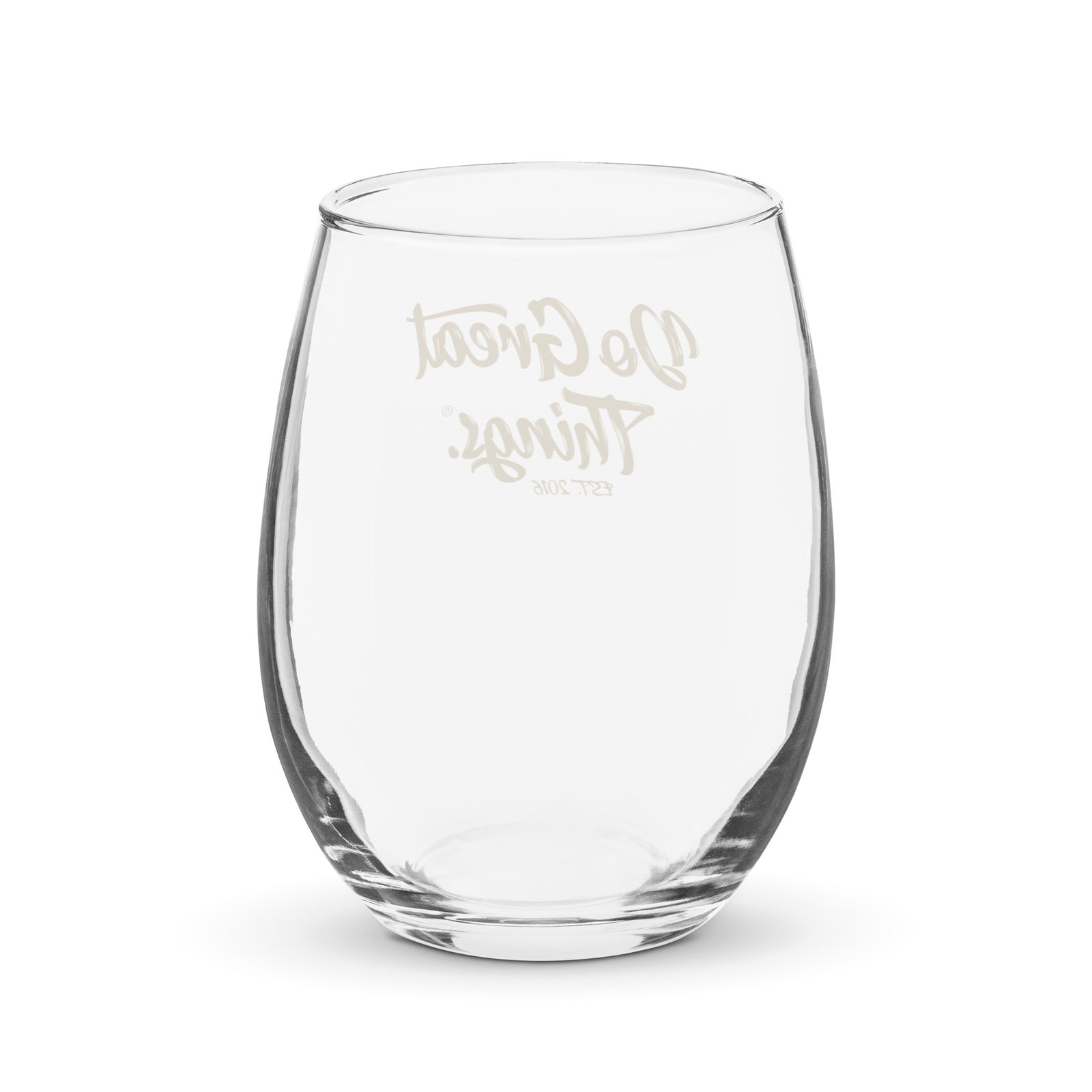 Wine Time Stemless wine glass - Free Shipping on this Product!!!!