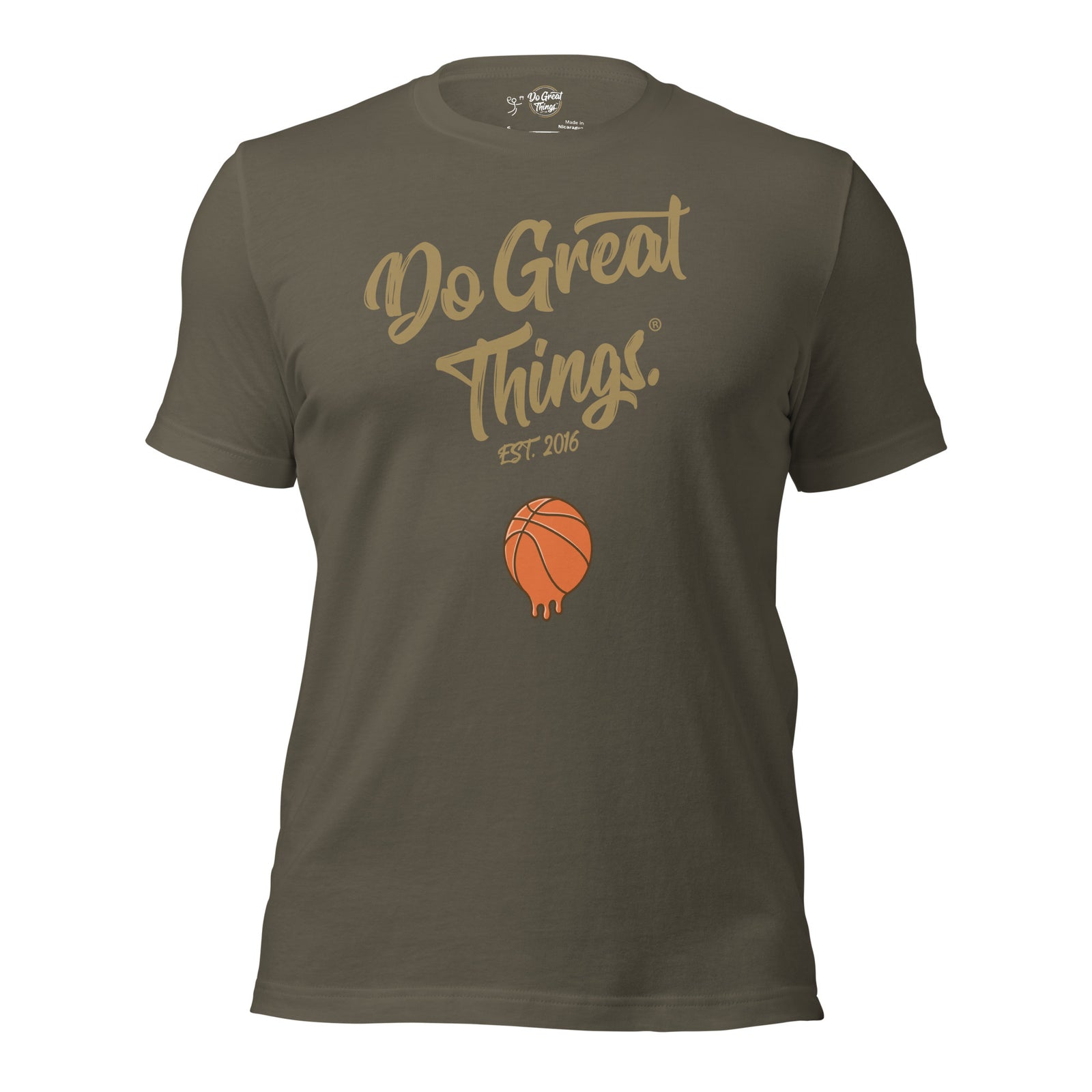 Do Great Things® Basketball t-shirt