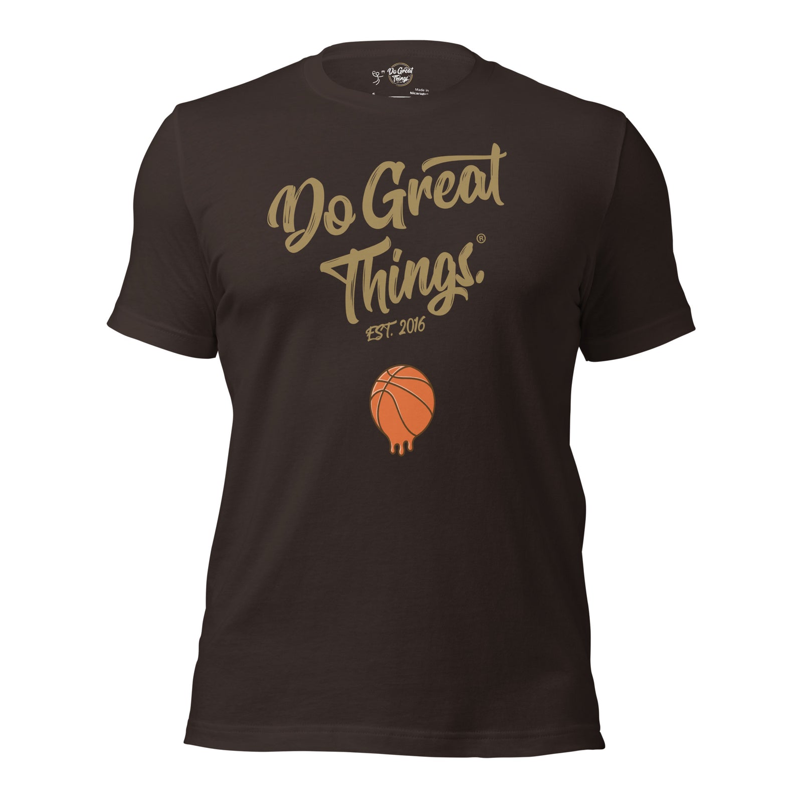 Do Great Things® Basketball t-shirt