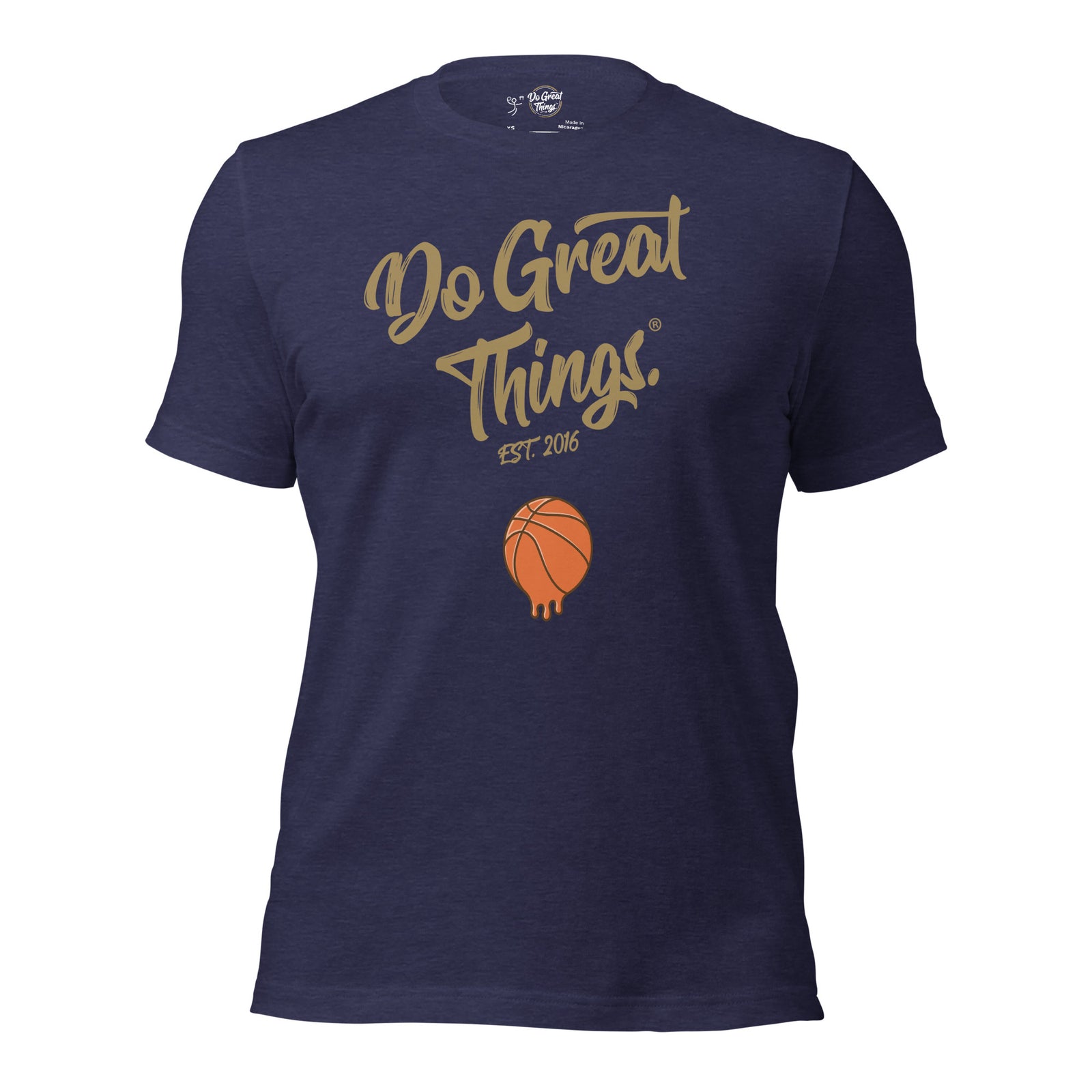 Do Great Things® Basketball t-shirt