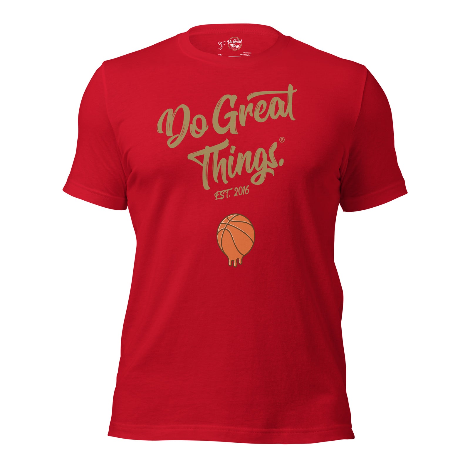 Do Great Things® Basketball t-shirt