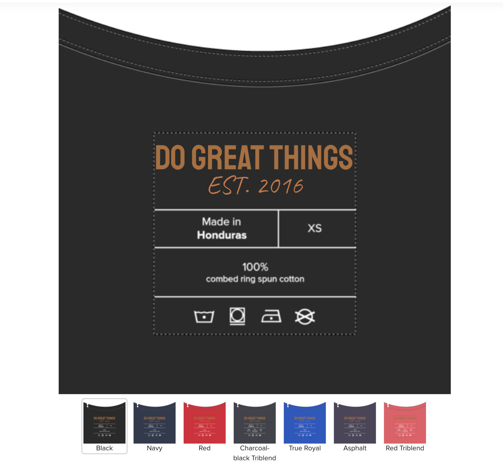Do Great Things® Various Colors to Choose - DGT inside label - Unisex Tank Top