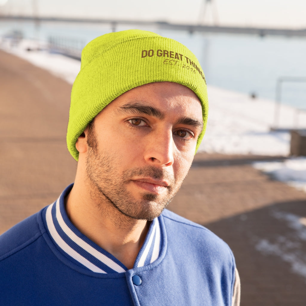 Do Great Things® Knit Beanie - All Colors
