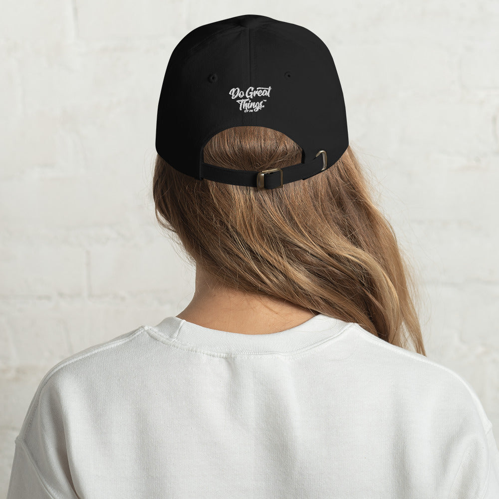 Baseball!! Do Great Things® Mustang Baseball Dad hat