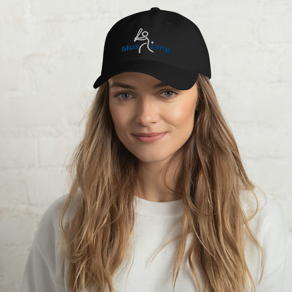 Baseball!! Do Great Things® Mustang Baseball Dad hat