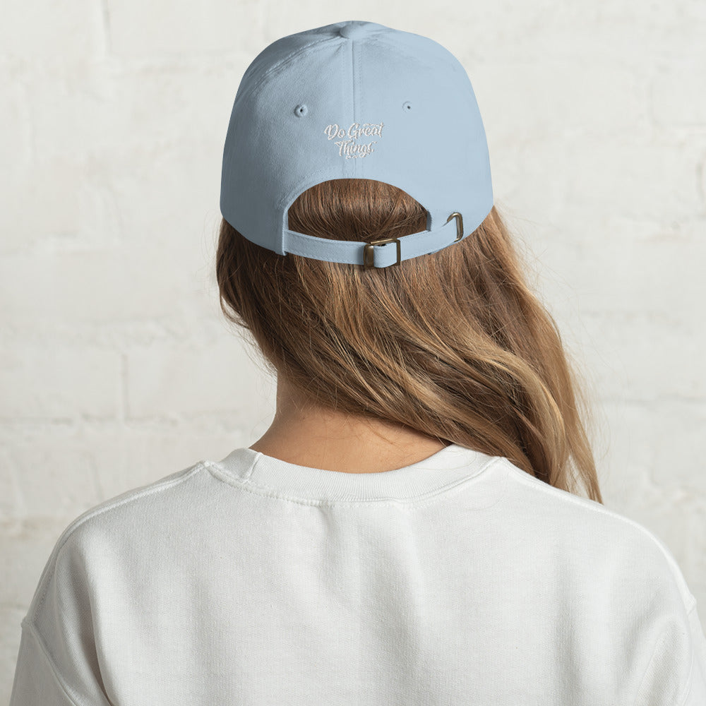 Baseball!! Do Great Things® Mustang Baseball Dad hat