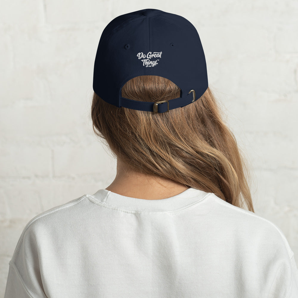 Baseball!! Do Great Things® Mustang Baseball Dad hat