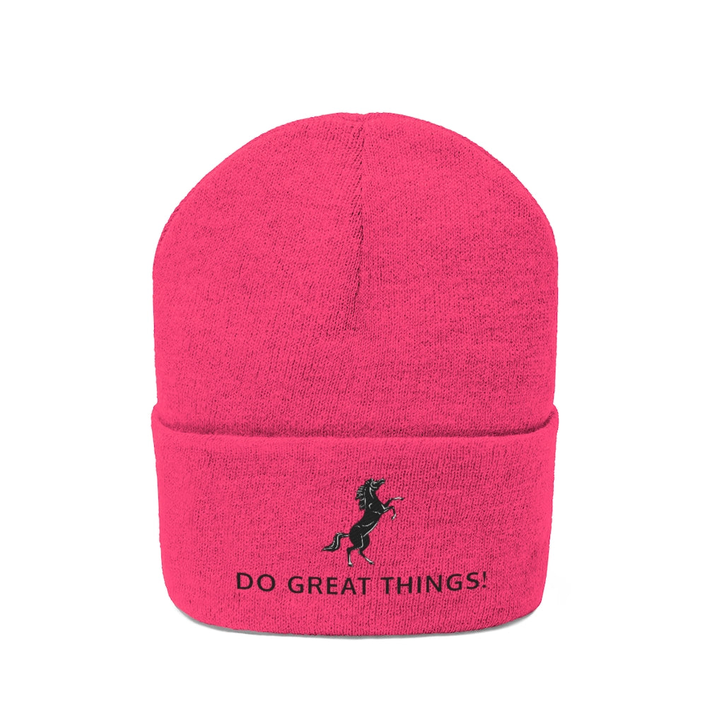 DO GREAT THINGS® Mustang Collection Knit Beanie