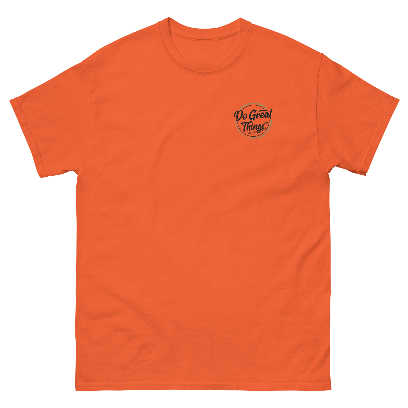Do Great Things® Pocket / Original Inside Label - Men's heavyweight tee