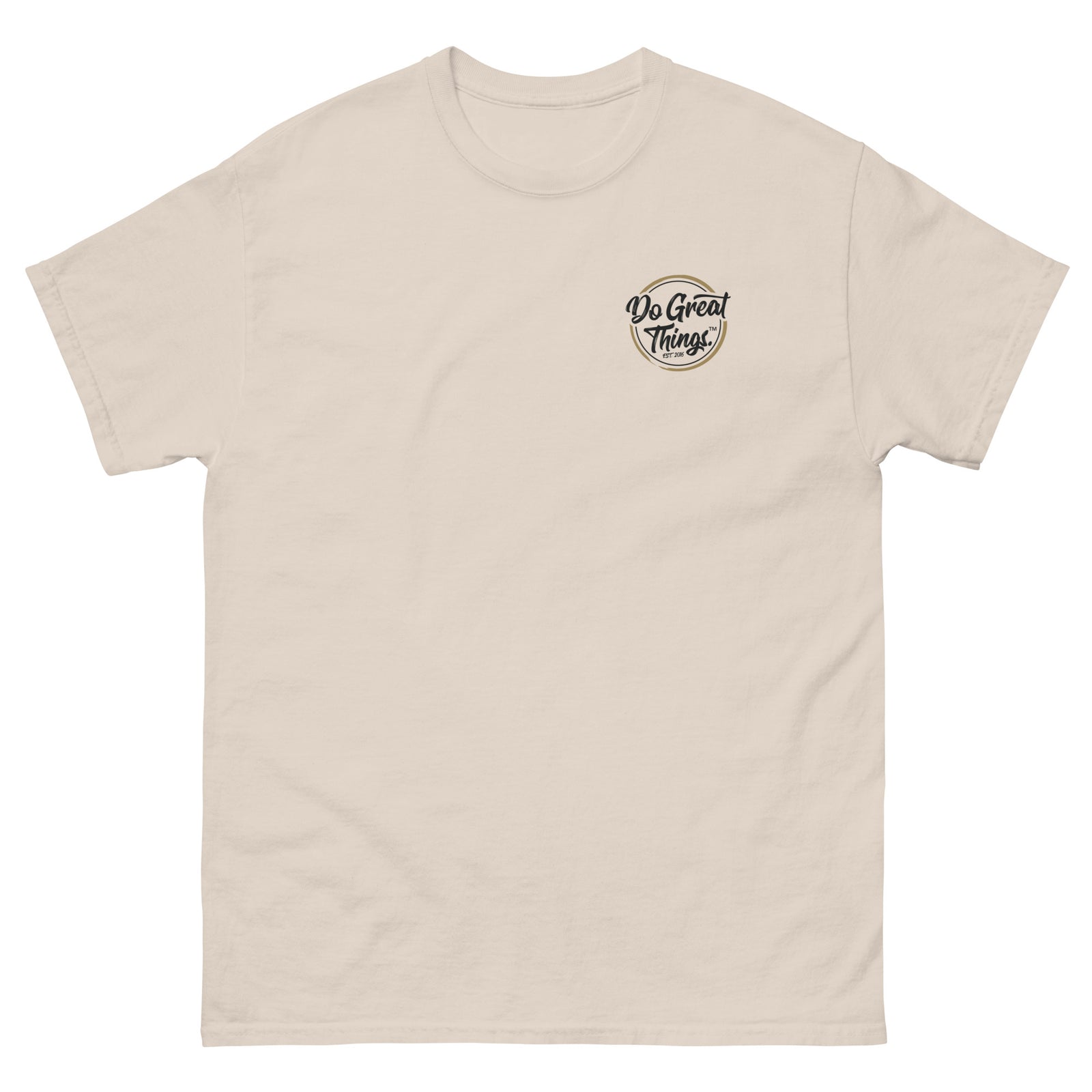 Do Great Things® Pocket / Original Inside Label - Men's heavyweight tee