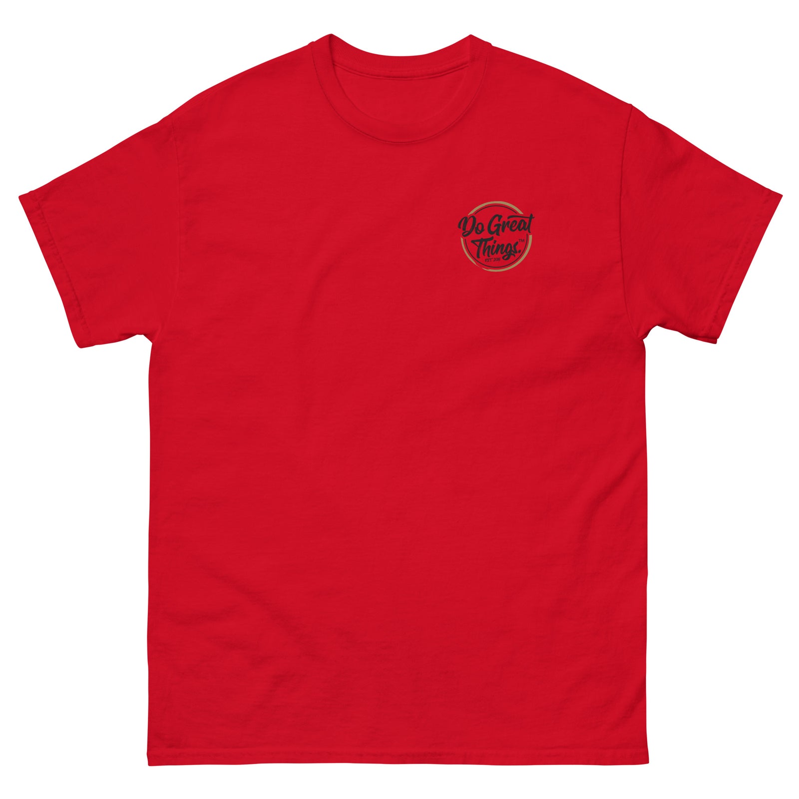 Do Great Things® Pocket / Original Inside Label - Men's heavyweight tee