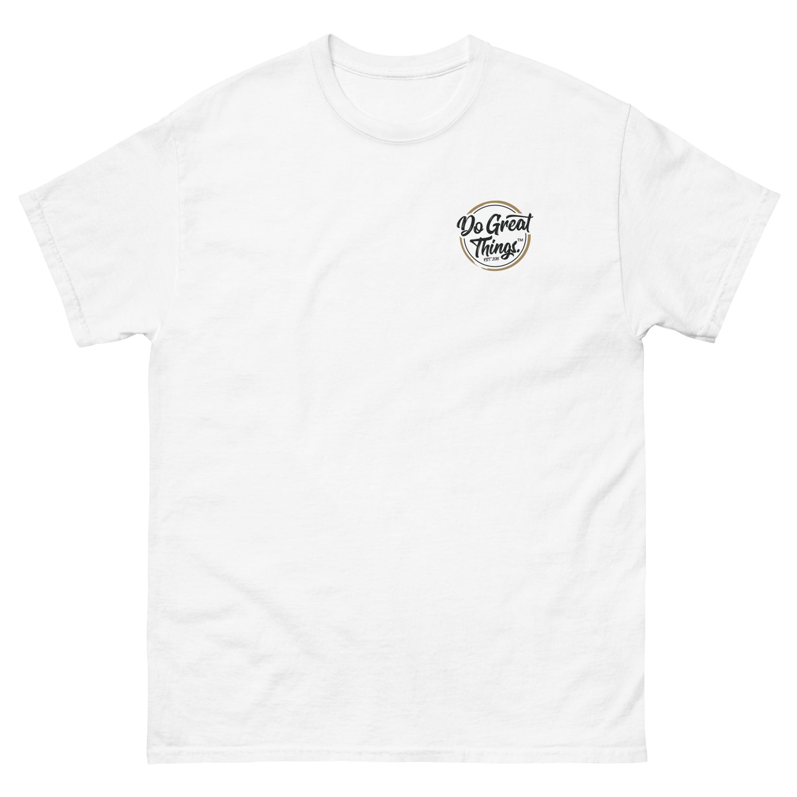 Do Great Things® Pocket / Original Inside Label - Men's heavyweight tee