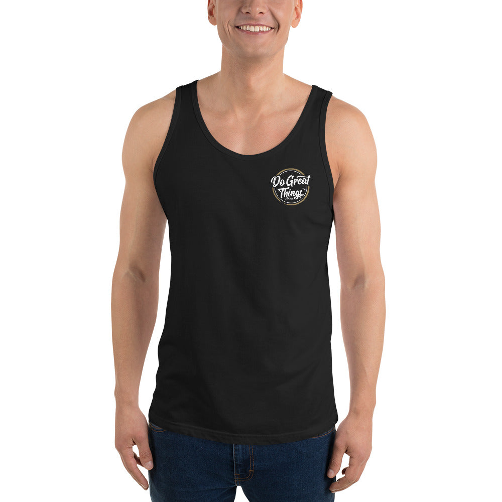 Do Great Things® DGT inside label - Unisex Tank Top