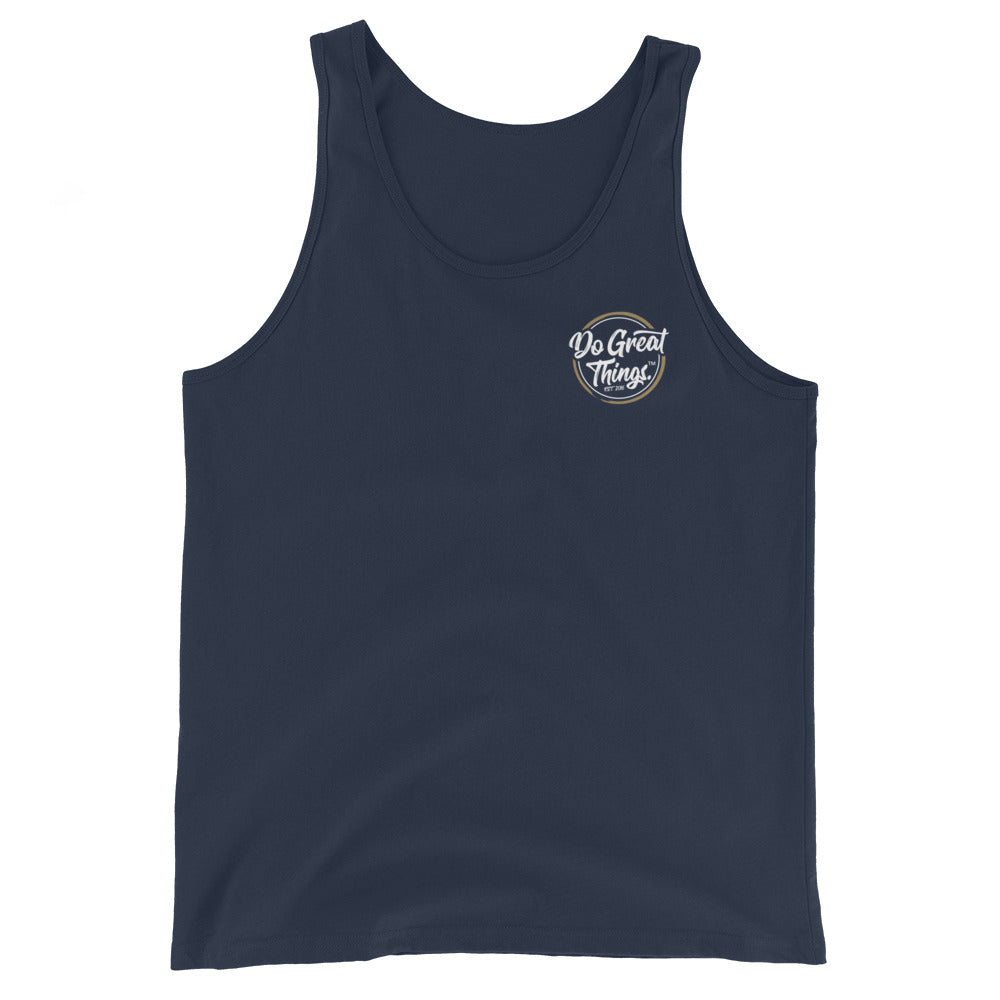 Do Great Things® Various Colors to Choose - DGT inside label - Unisex Tank Top