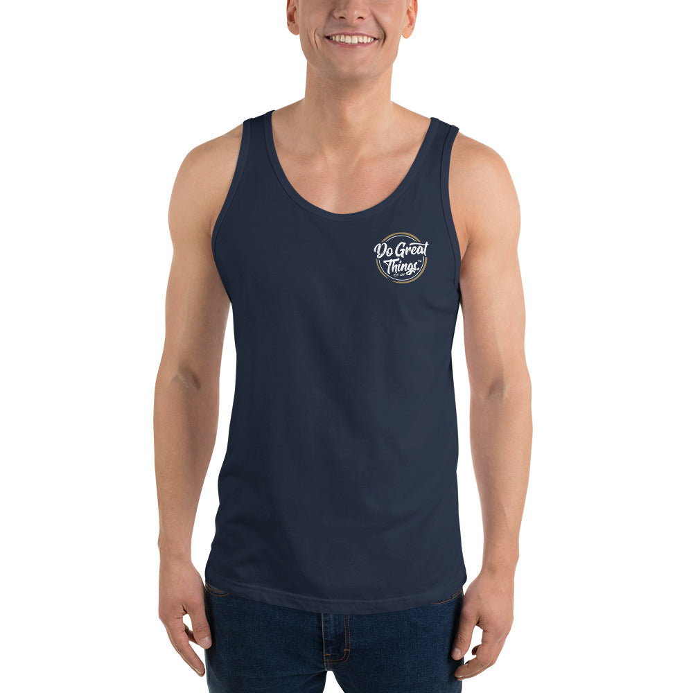 Do Great Things® Various Colors to Choose - DGT inside label - Unisex Tank Top
