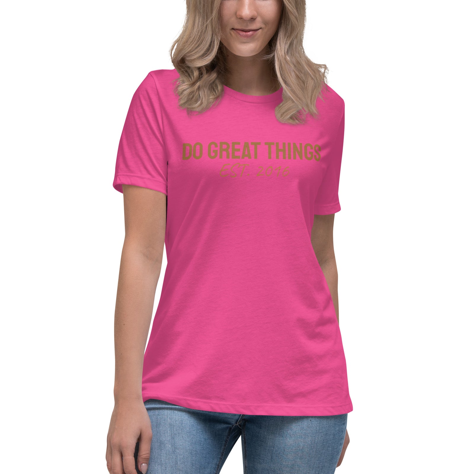 Do Great Things® Women's Relaxed T-Shirt