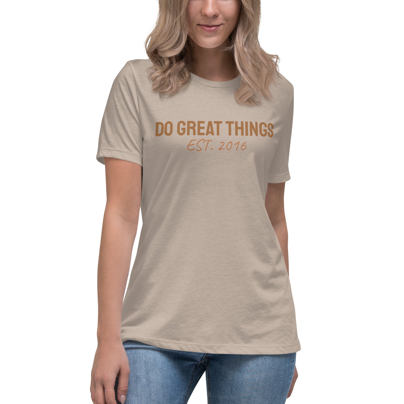 Do Great Things® Women's Relaxed T-Shirt