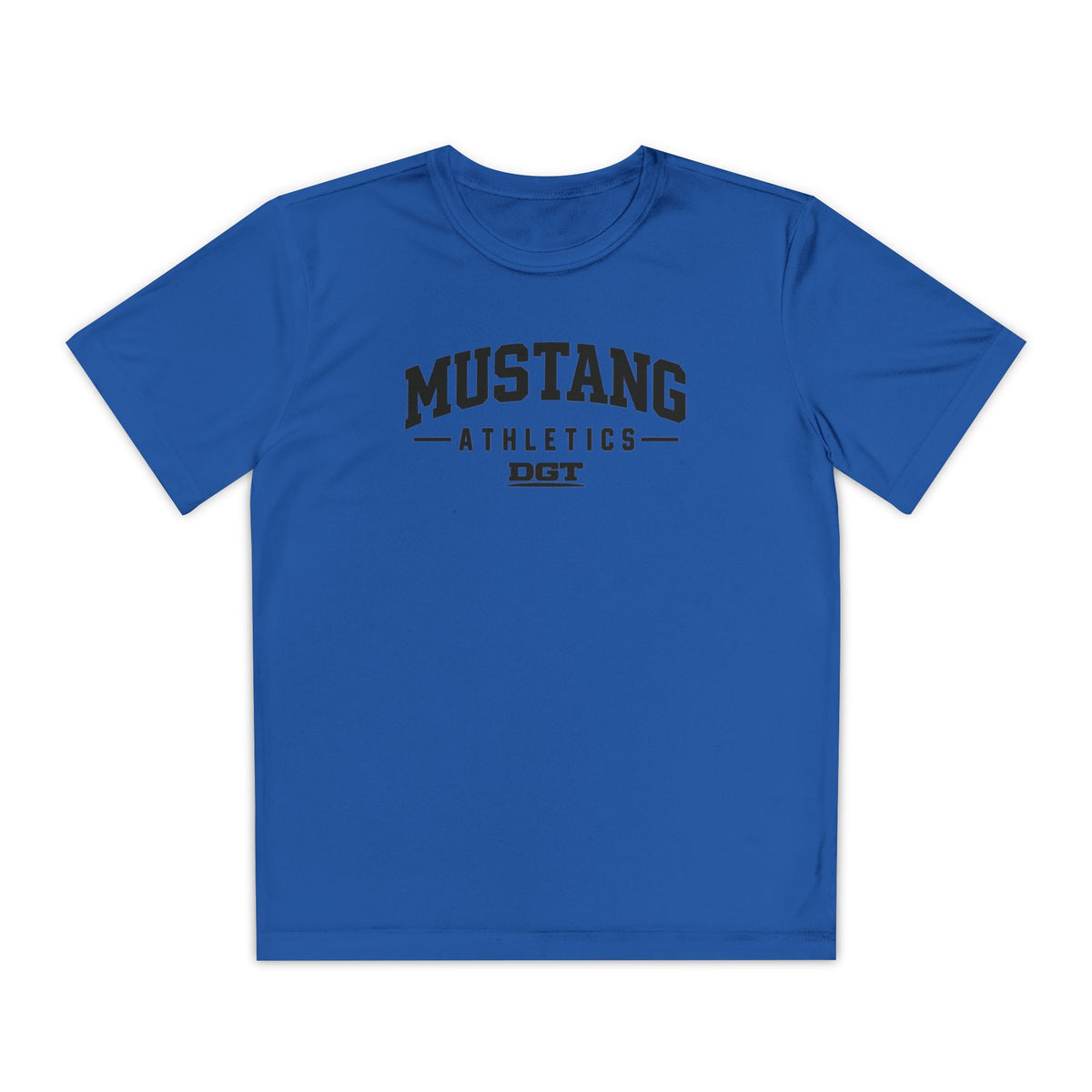 Mustang Athletics Youth Competitor Tee — 'Do Great Things' Sport Shirt
