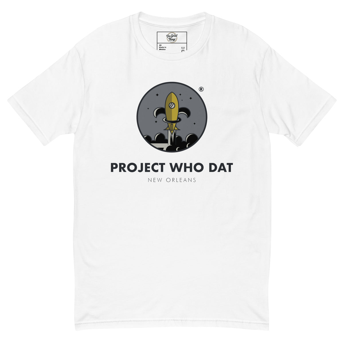 Project Who Dat - Short Sleeve T-shirt, Men's Next Level Fit