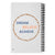 DeLorean DGT Spiral notebook