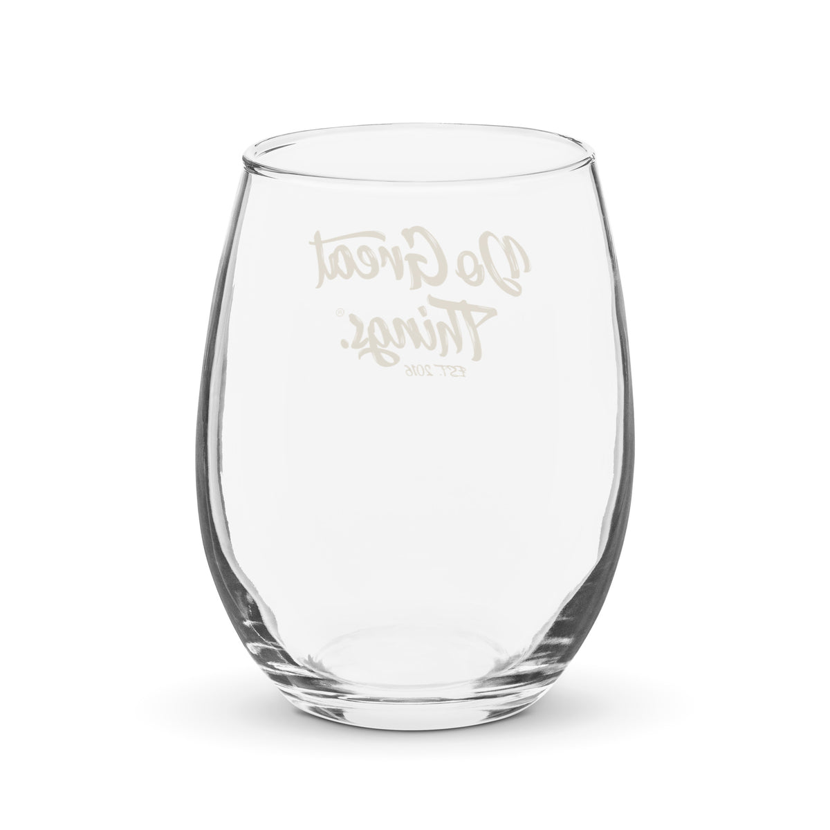 Wine Time Stemless wine glass - Free Shipping on this Product!!!!