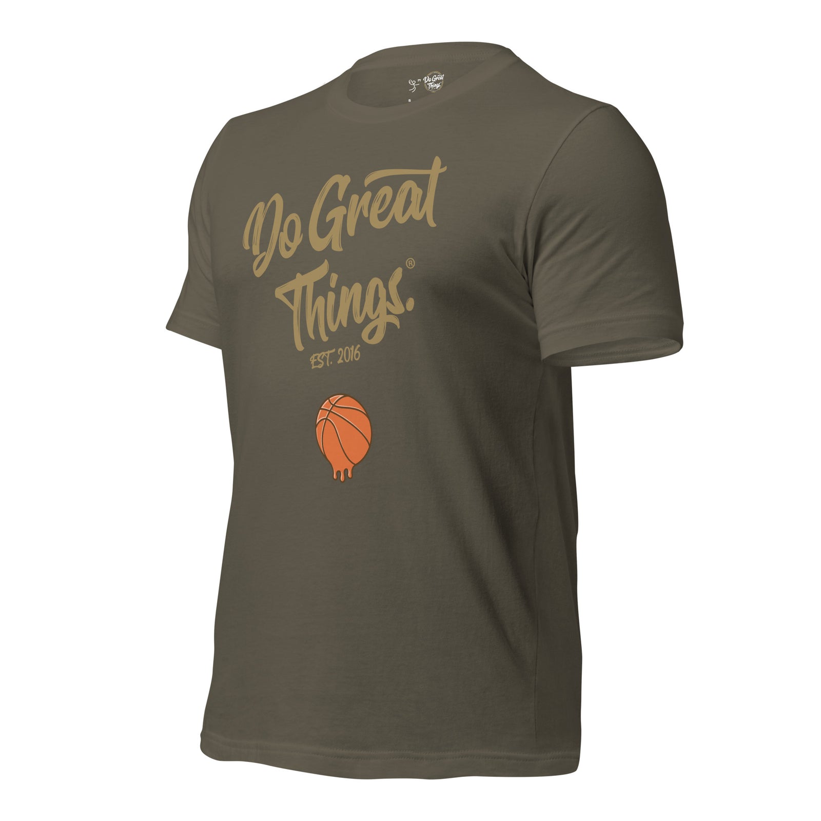 Do Great Things® Basketball t-shirt