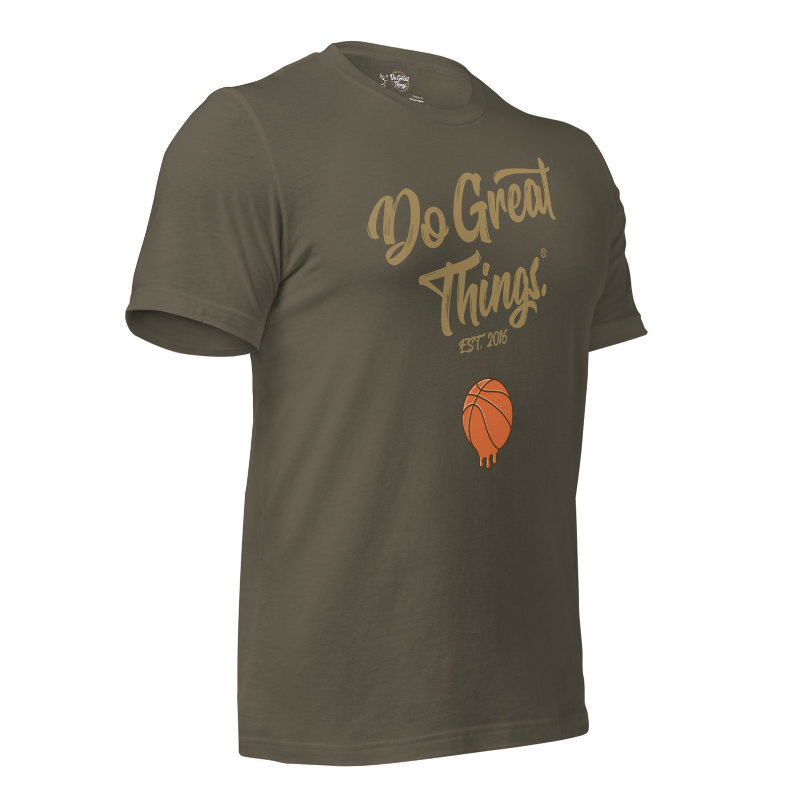 Do Great Things® Basketball t-shirt