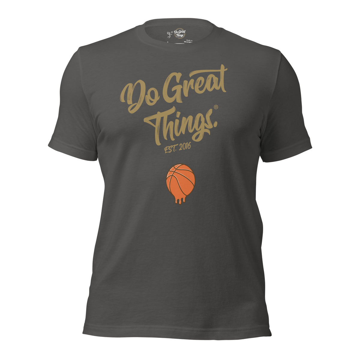 Do Great Things® Basketball t-shirt