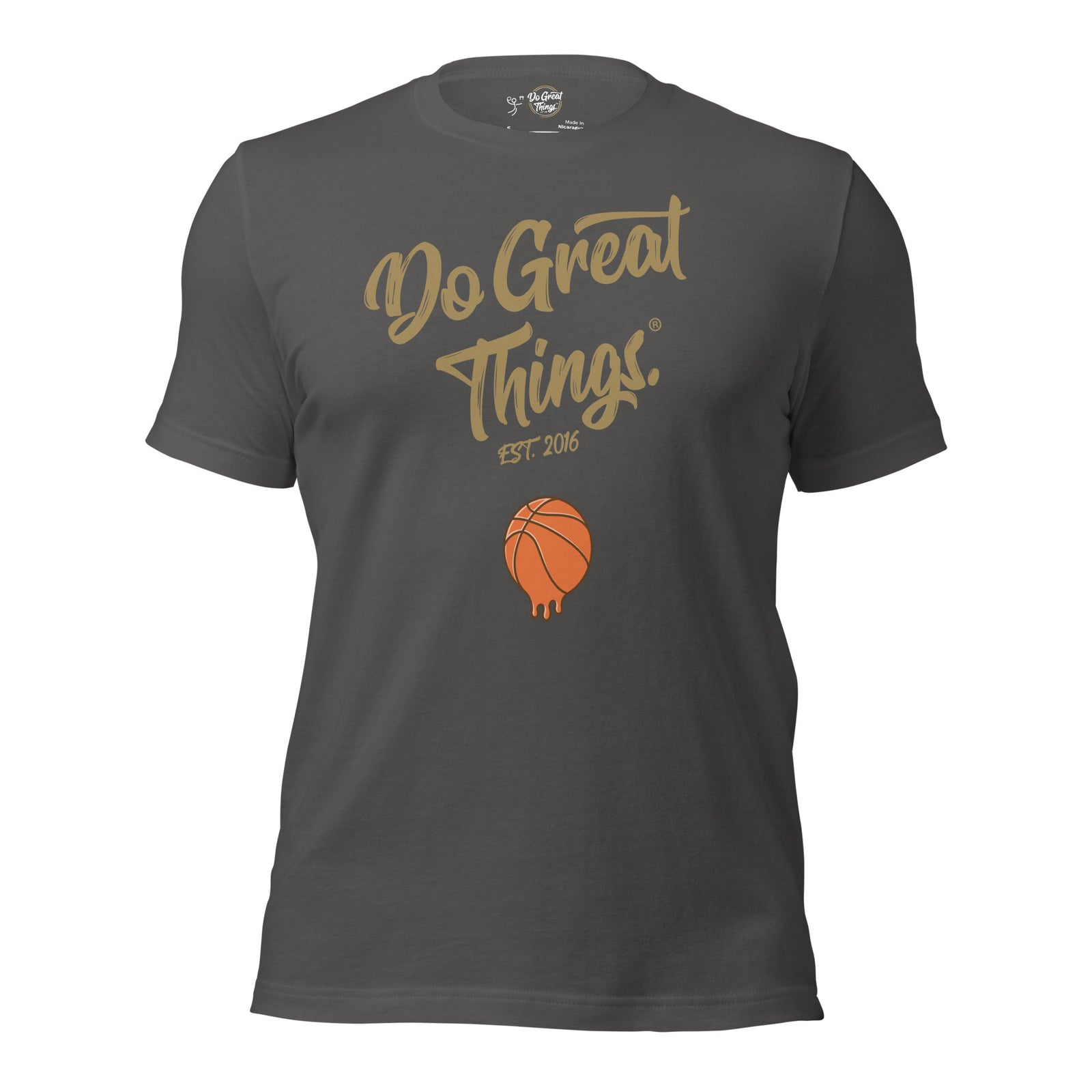 Do Great Things® Basketball t-shirt