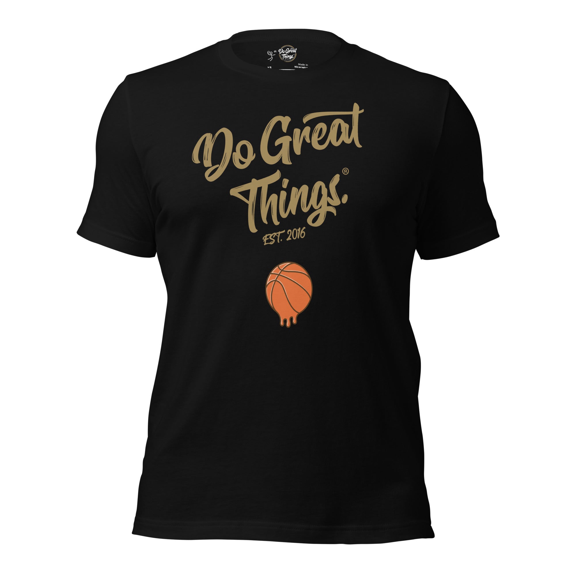 Do Great Things® Basketball t-shirt