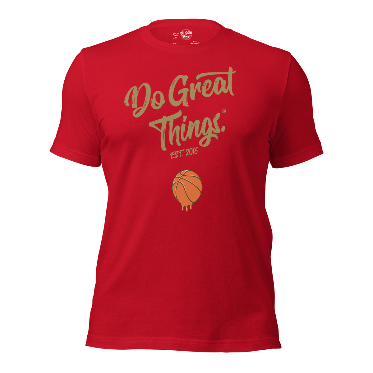Do Great Things® Basketball t-shirt