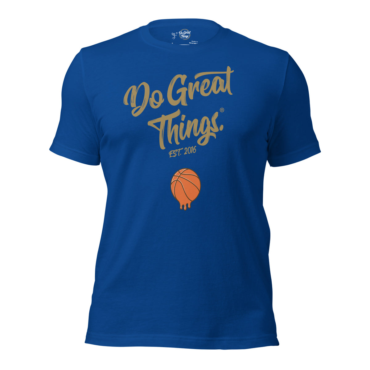 Do Great Things® Basketball t-shirt