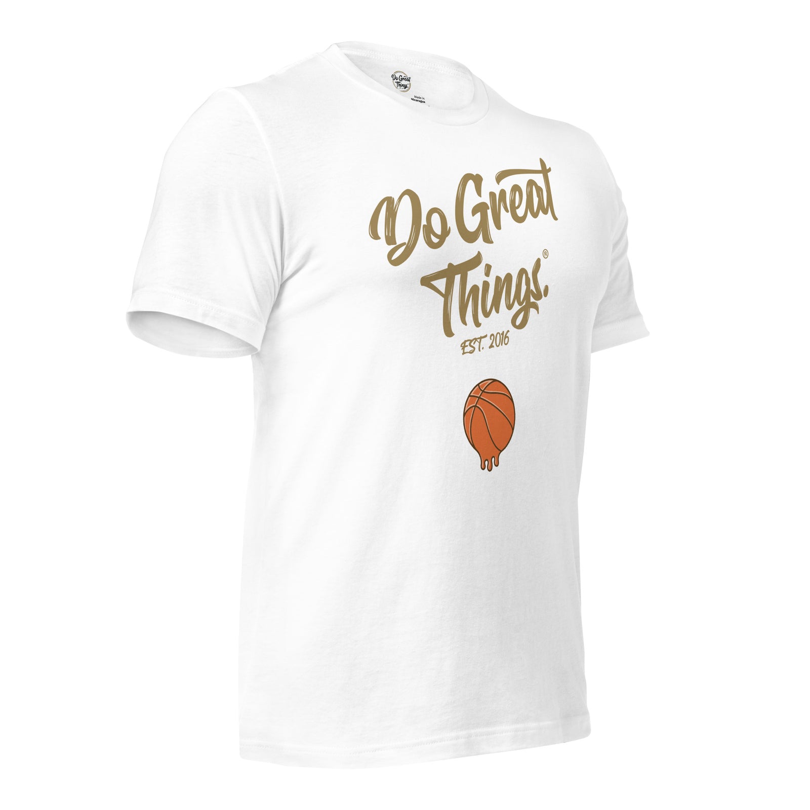 Do Great Things® Basketball t-shirt