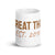 White glossy mug