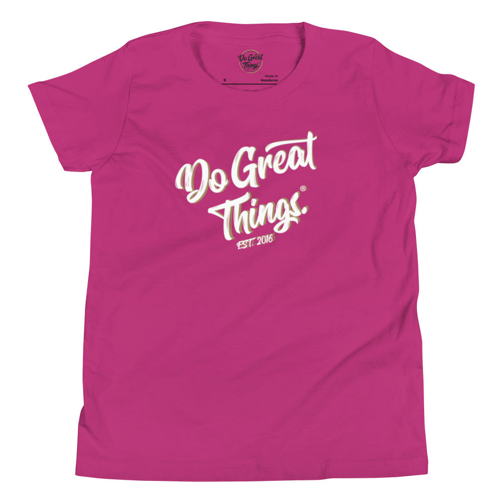 Do Great Things® Youth Short Sleeve T-Shirt