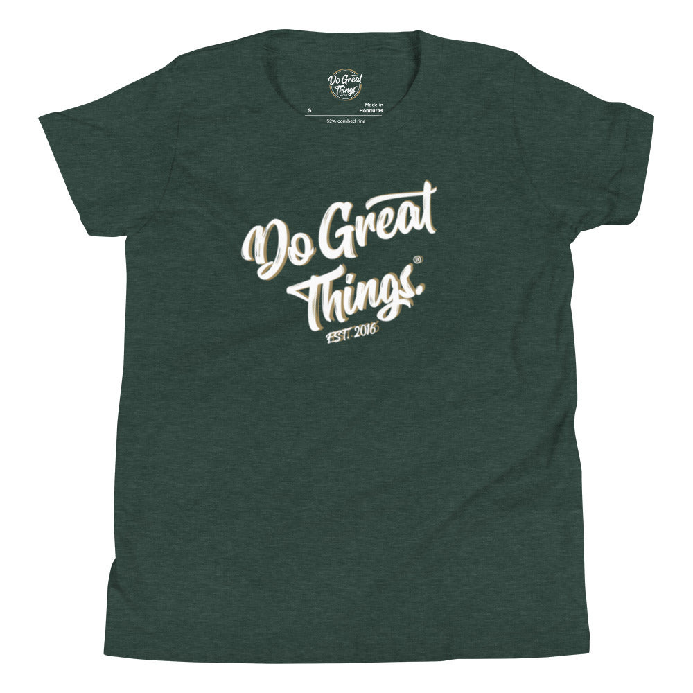 Do Great Things® Youth Short Sleeve T-Shirt