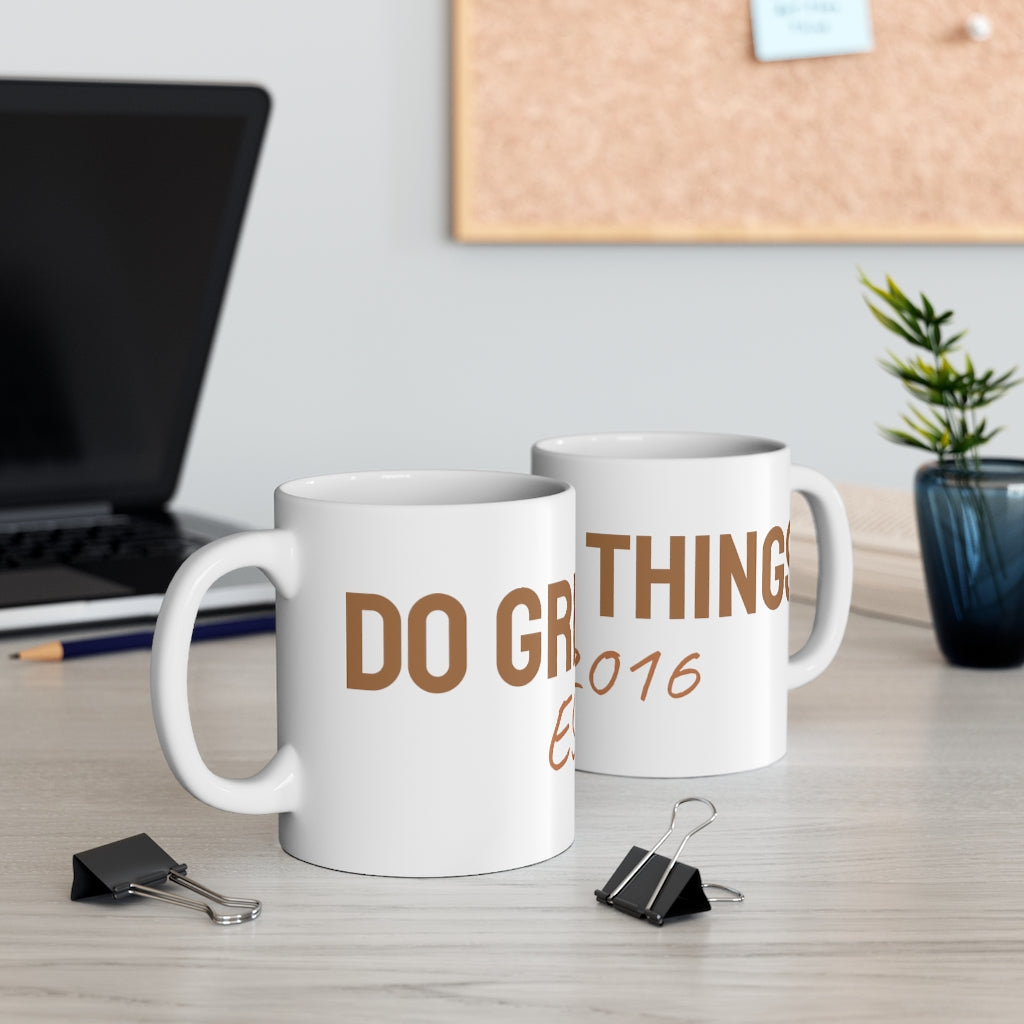 Do Great Things® Ceramic Mug 11oz