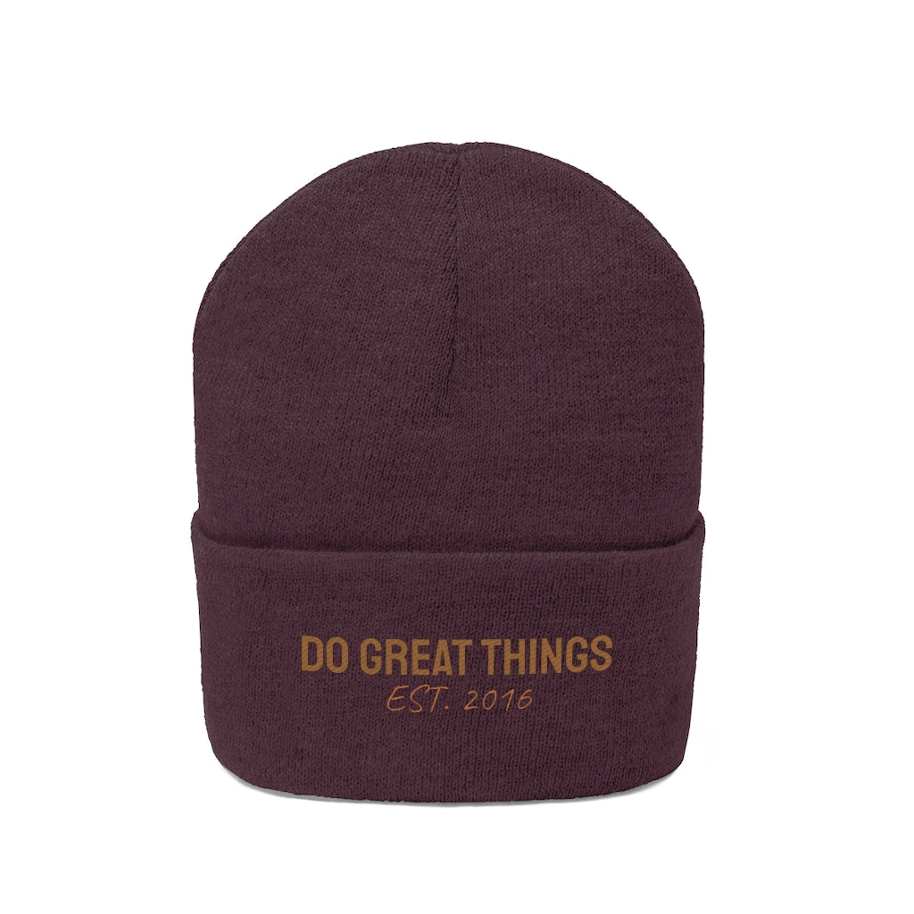 Do Great Things® Knit Beanie - All Colors