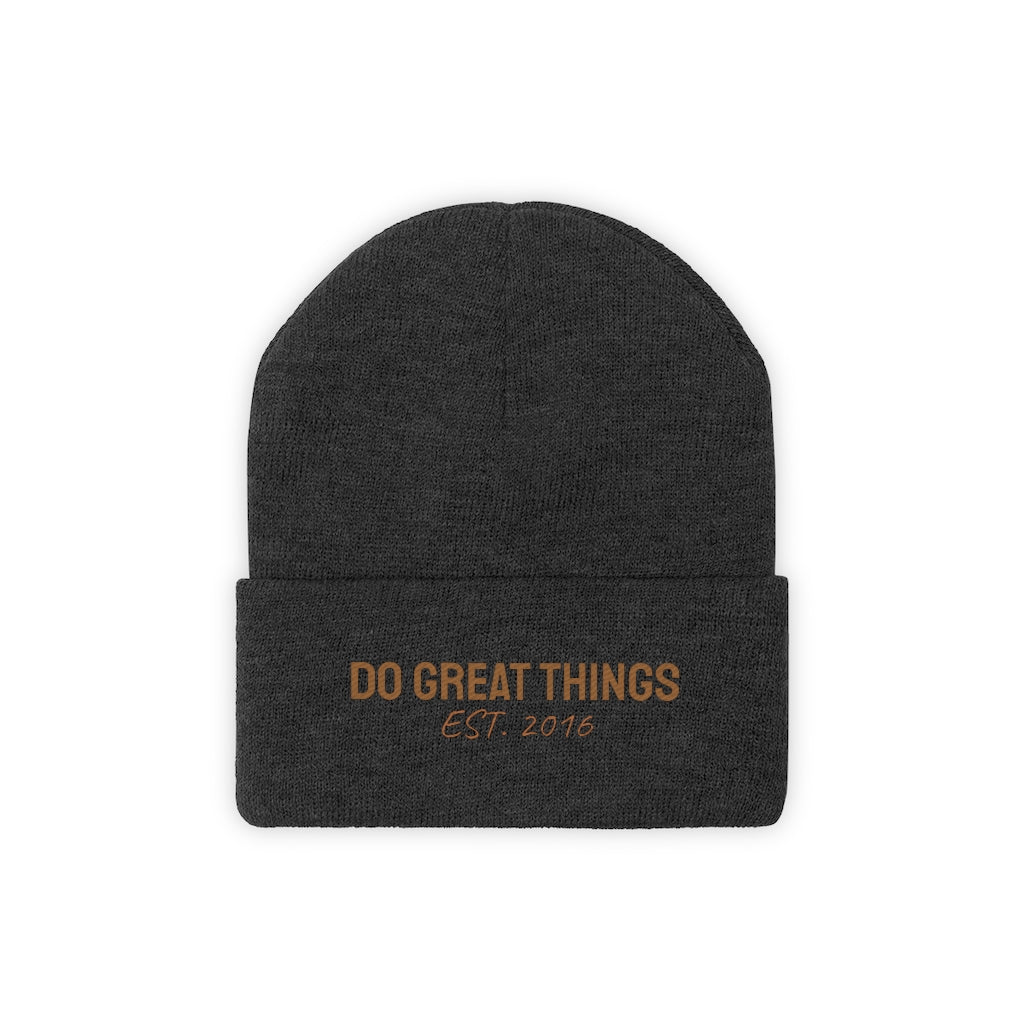 Do Great Things® Knit Beanie - All Colors