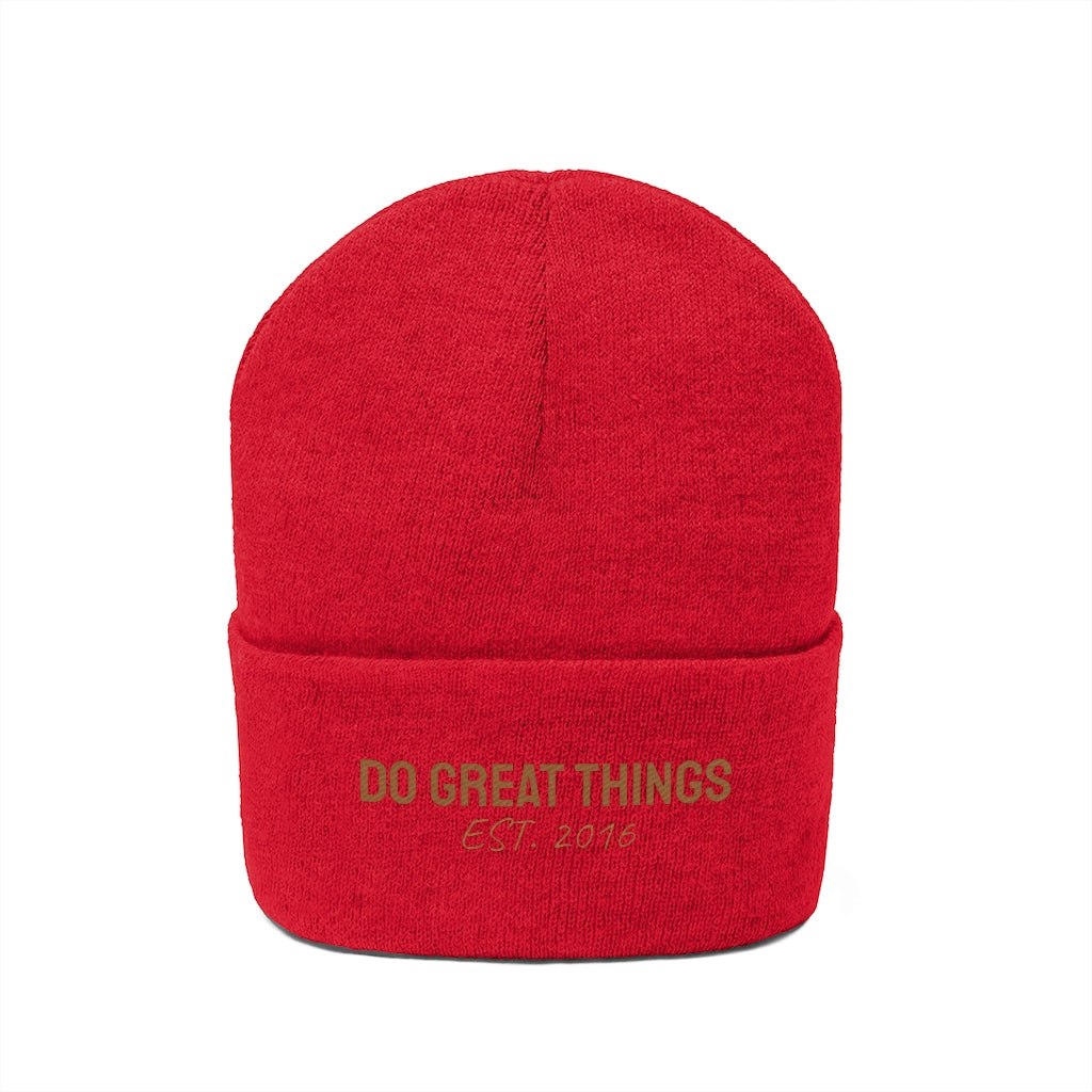 Do Great Things® Knit Beanie - All Colors
