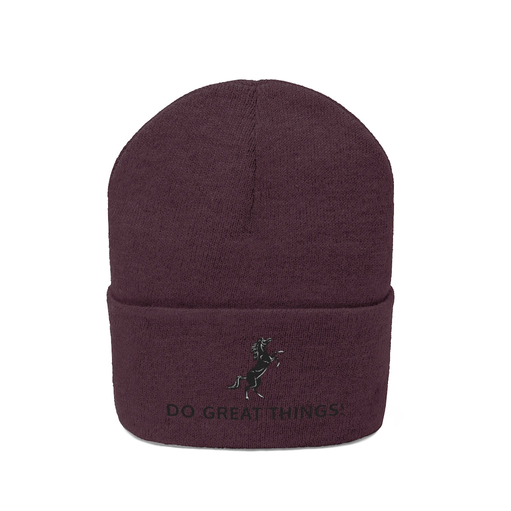 DO GREAT THINGS® Mustang Collection Knit Beanie