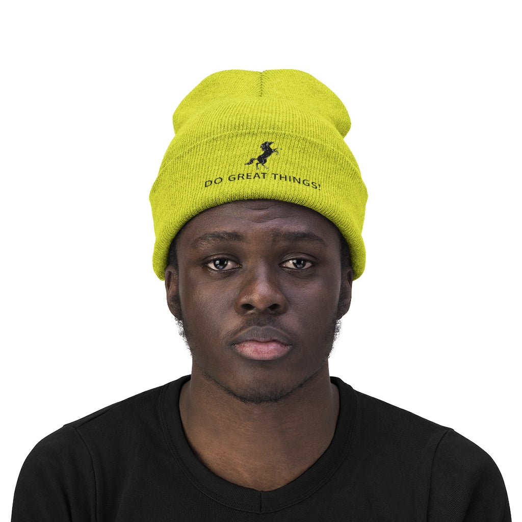 DO GREAT THINGS® Mustang Collection Knit Beanie