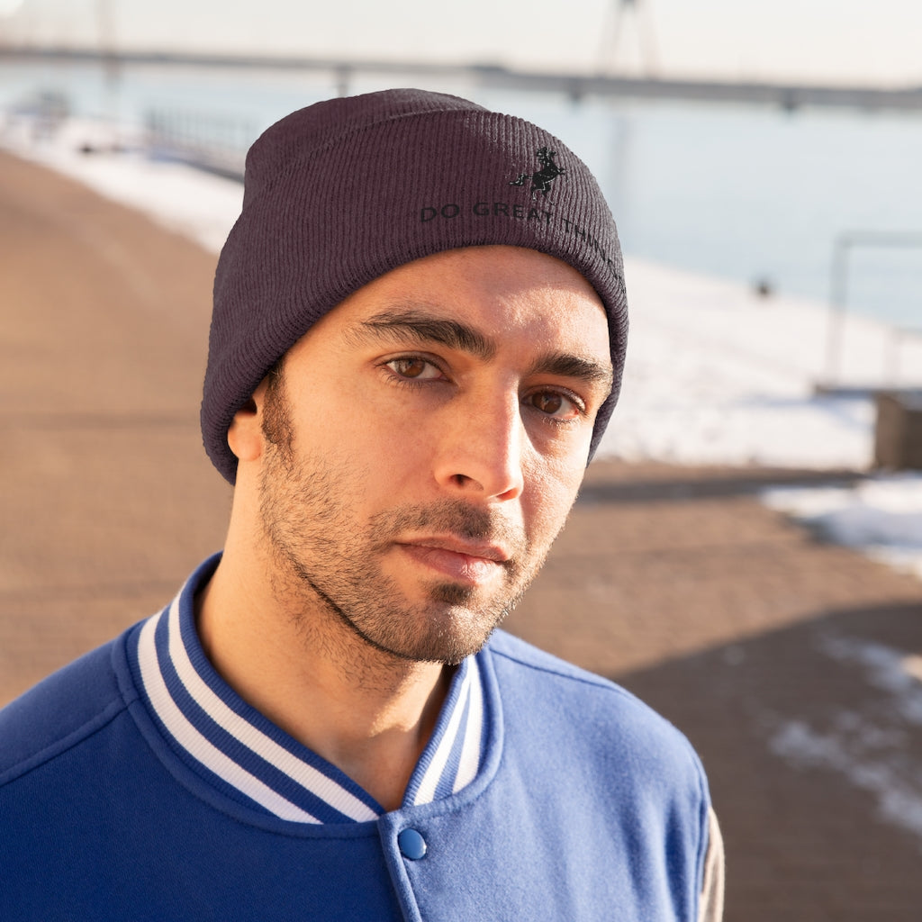 DO GREAT THINGS® Mustang Collection Knit Beanie