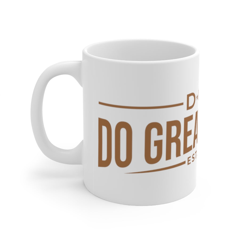 Do Great Things® D*G*T Collection Ceramic Mug 11oz