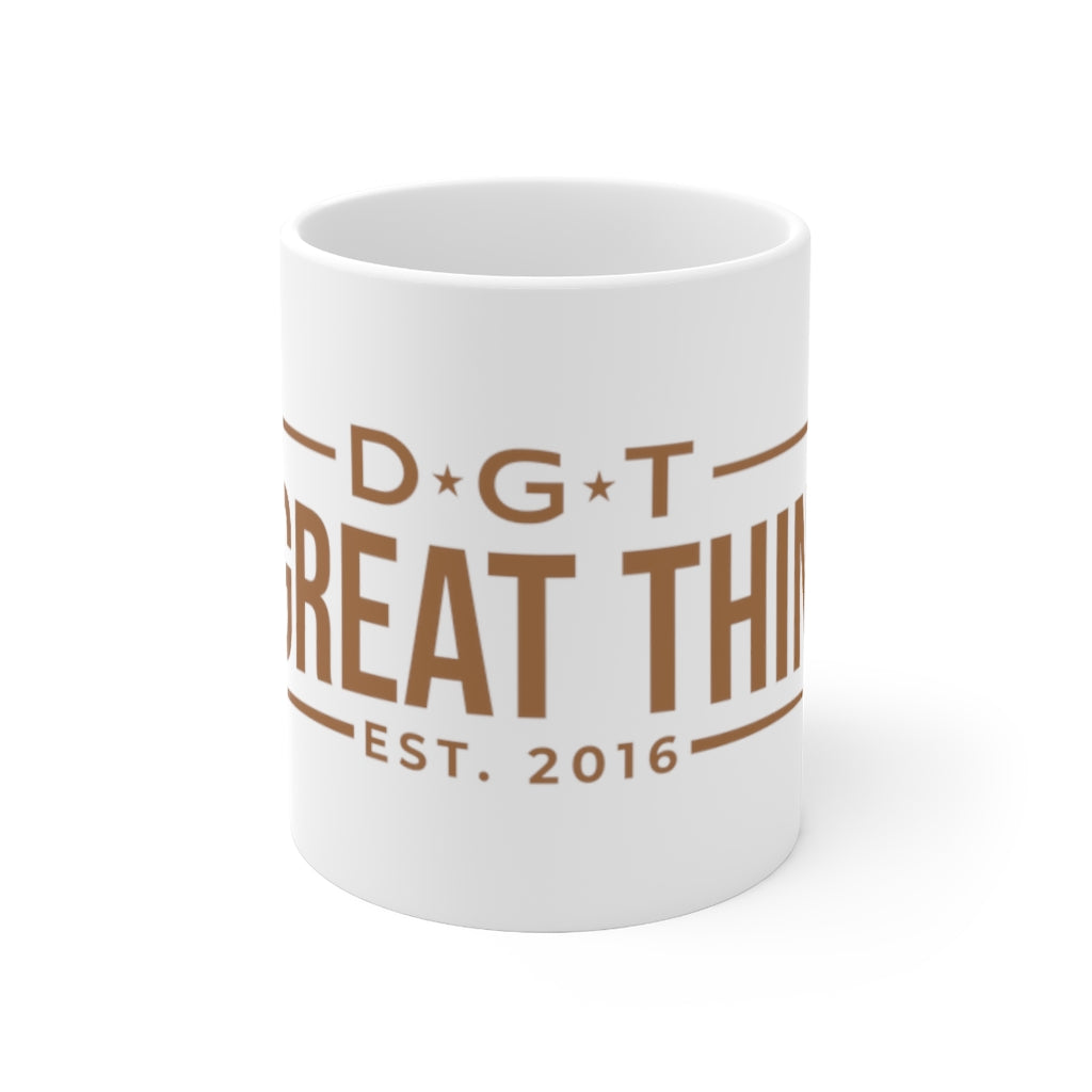 Do Great Things® D*G*T Collection Ceramic Mug 11oz