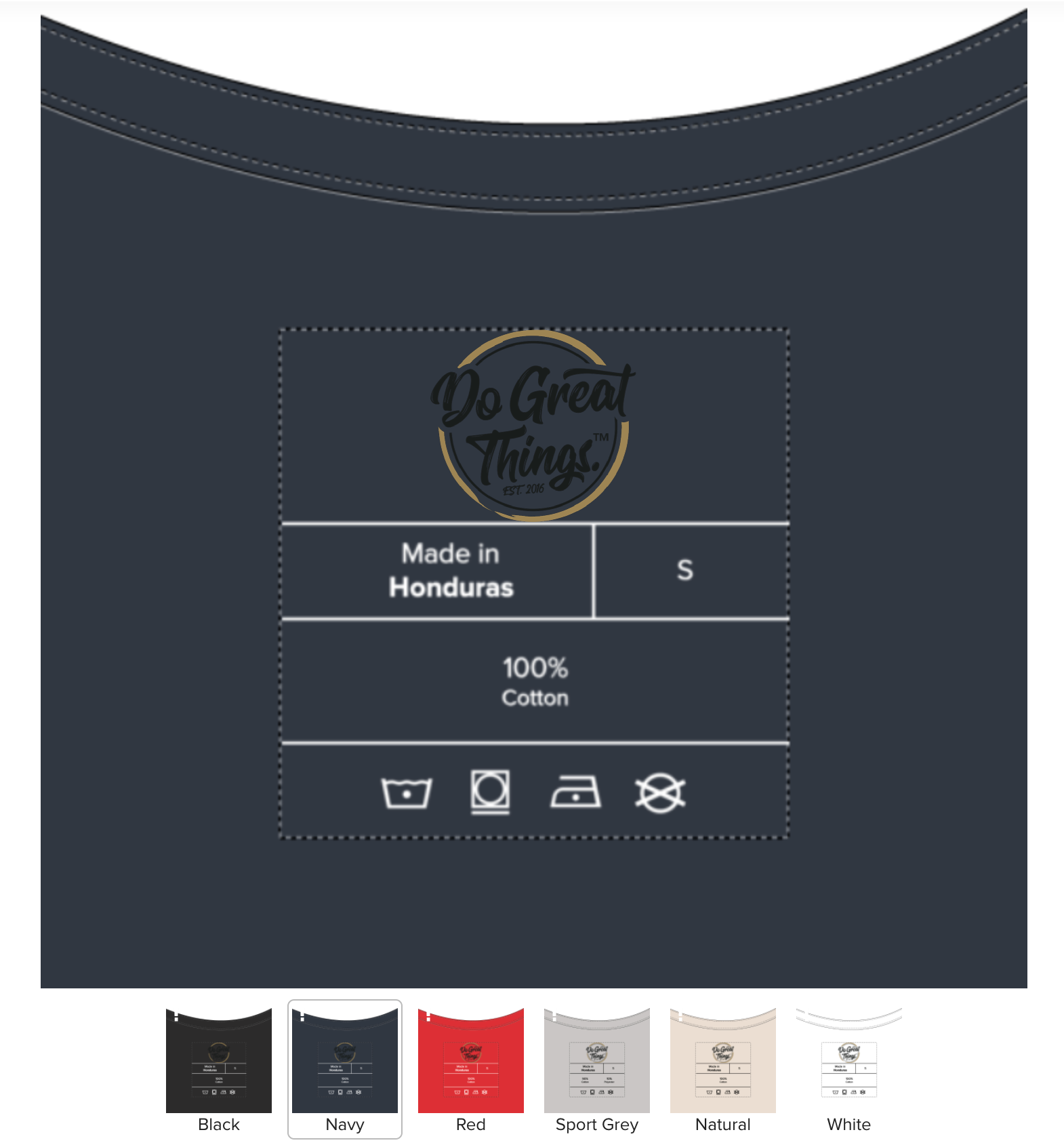 Do Great Things® Unisex Tank Top with DGT Inside Label