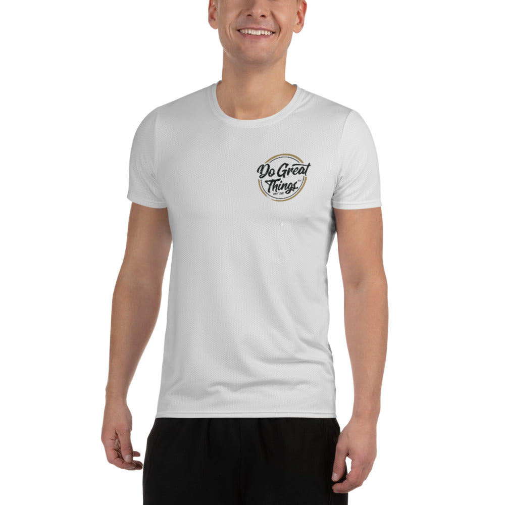 Do Great Things® Men's Athletic Workout T-shirt