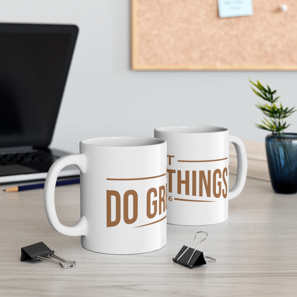 Do Great Things® D*G*T Collection Ceramic Mug 11oz