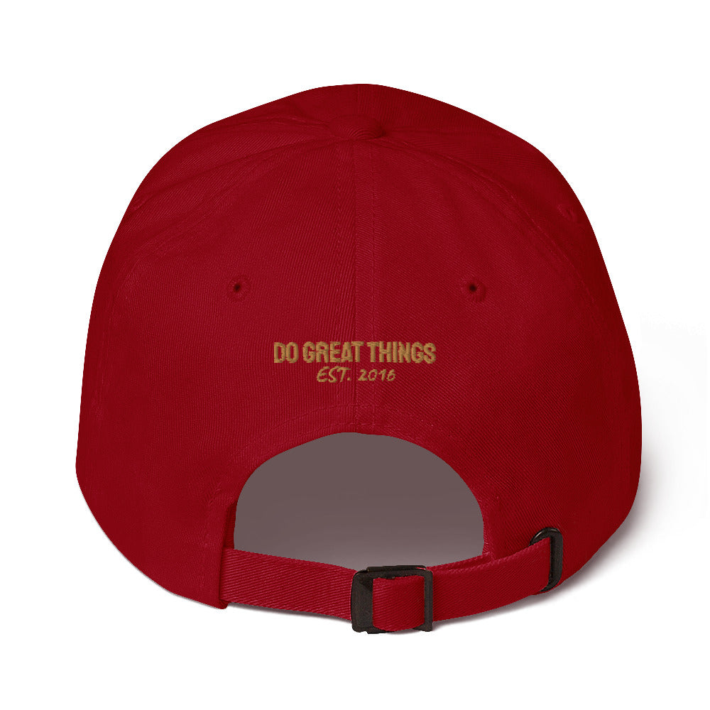 ⚽️⚽️⚽️ Do Great Things® Mustang Soccer Dad hat