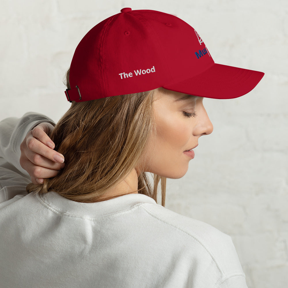 Baseball!! Do Great Things® Mustang Baseball Dad hat